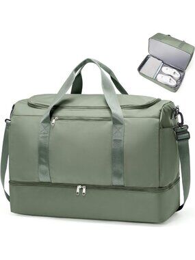 Extra Large Weekender Duffle Bag for Women - Stylish Carry-On Travel Tote